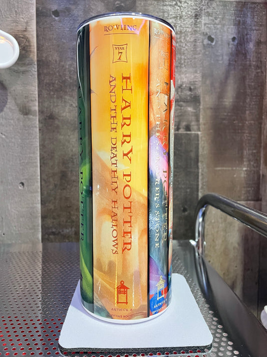 Harry Potter Book Tumbler / Wizard Tumbler