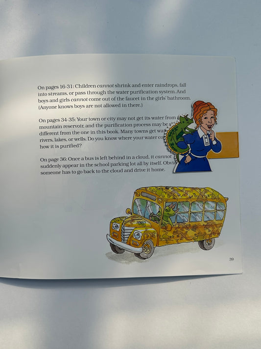 Miss Frizzle Magnetic Bookmark