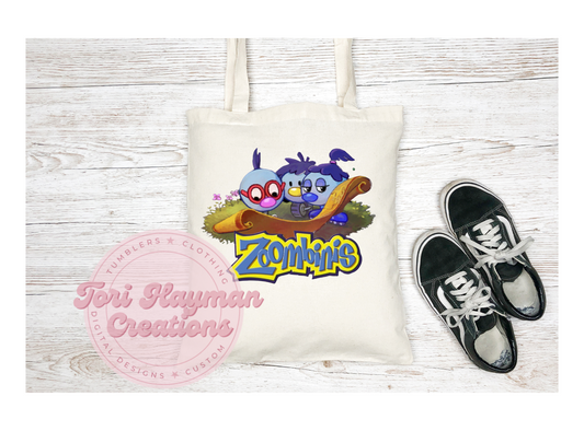 Logical Journey of the Zoombinis Canvas Tote Bag