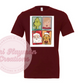 Grinch & Home Alone T-Shirt (Unisex Maroon)