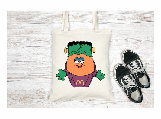 Nugget Buddy Frankenstein Canvas Tote Bag