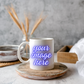 Custom Silver Glitter Coffee Mug / Personalized Coffee Mug