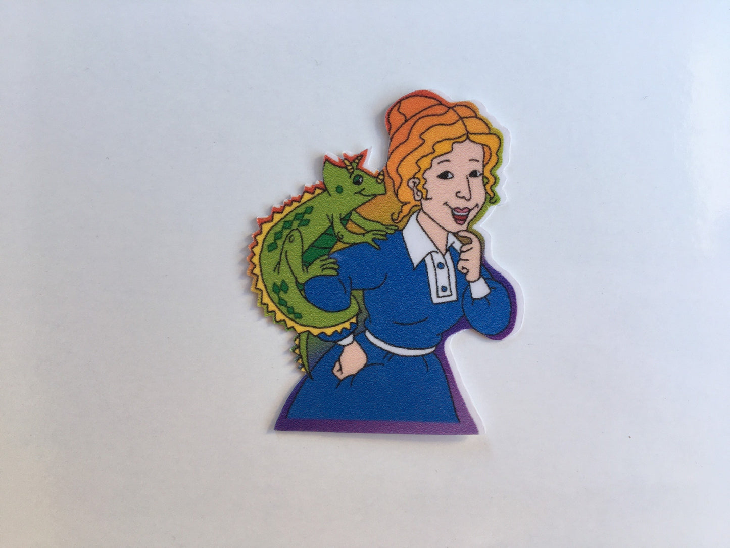 Miss Frizzle Sticker / Magic School Bus Sticker / Teacher’s Gift/ 90s Nostalgia Sticker