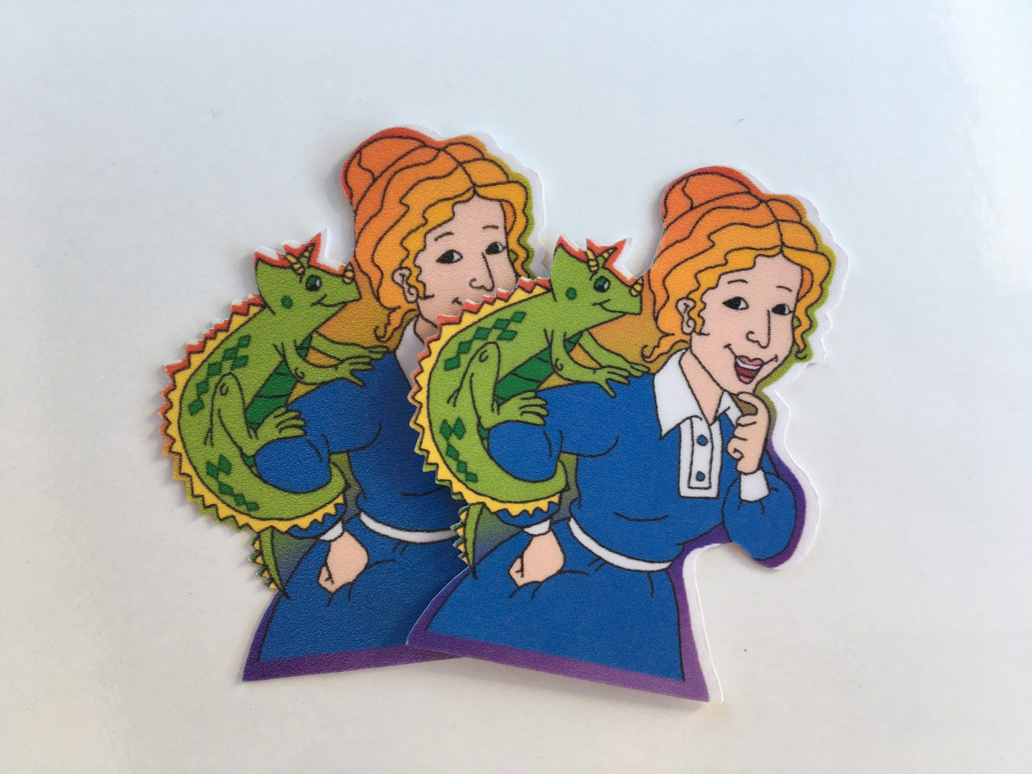 Miss Frizzle Sticker / Magic School Bus Sticker / Teacher’s Gift/ 90s Nostalgia Sticker