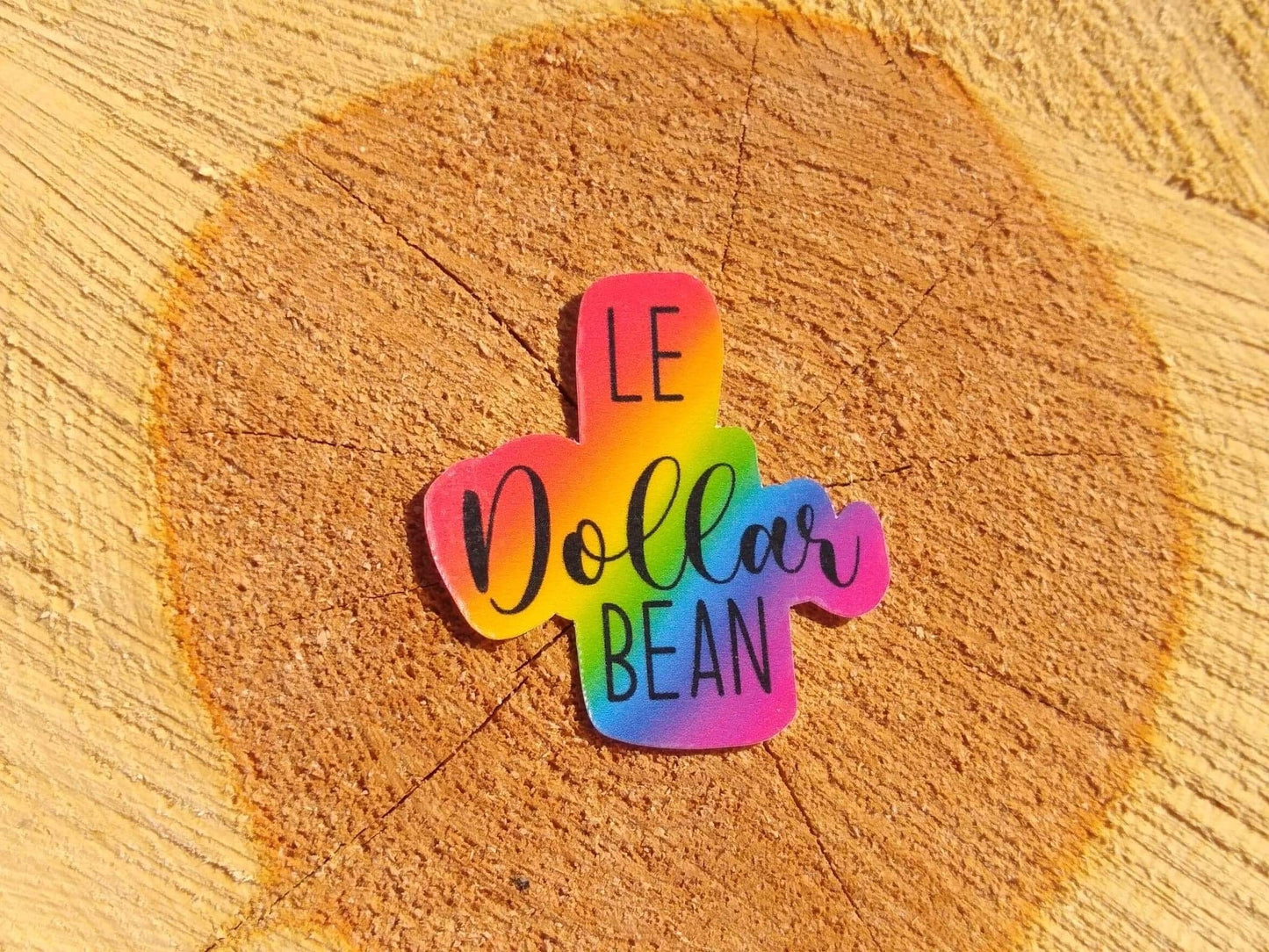 Le Dollar Bean sticker