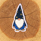 Hand drawn gnome sticker