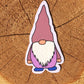 Hand drawn gnome sticker