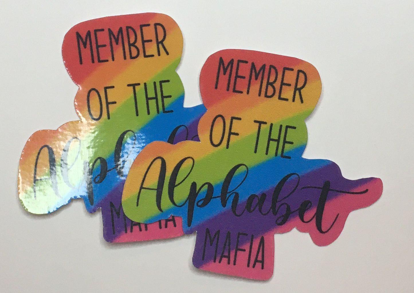 Member of the Alphabet Mafia Sticker