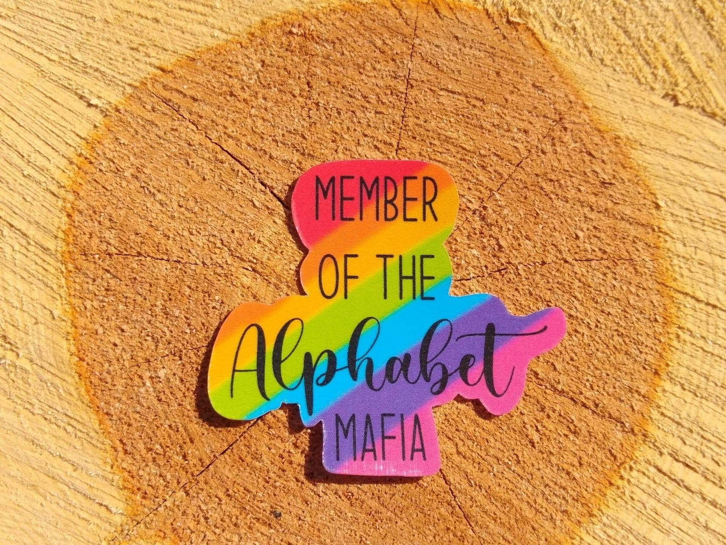 Member of the Alphabet Mafia Sticker