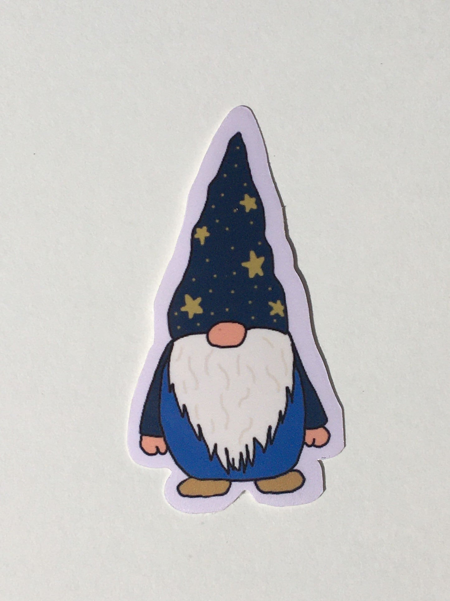 Hand drawn gnome sticker