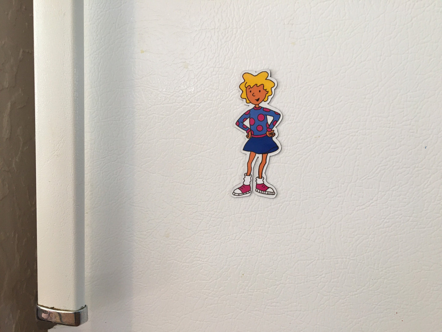 Hand drawn Patty Mayonnaise refrigerator magnet