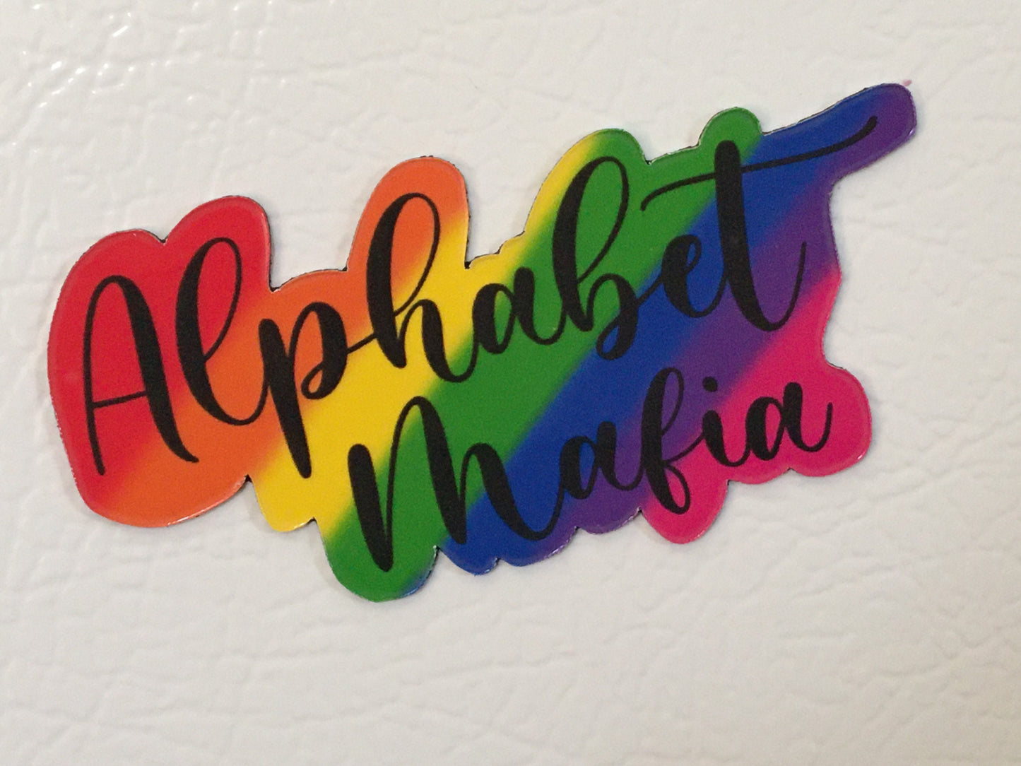 Alphabet Mafia Refrigerator magnet