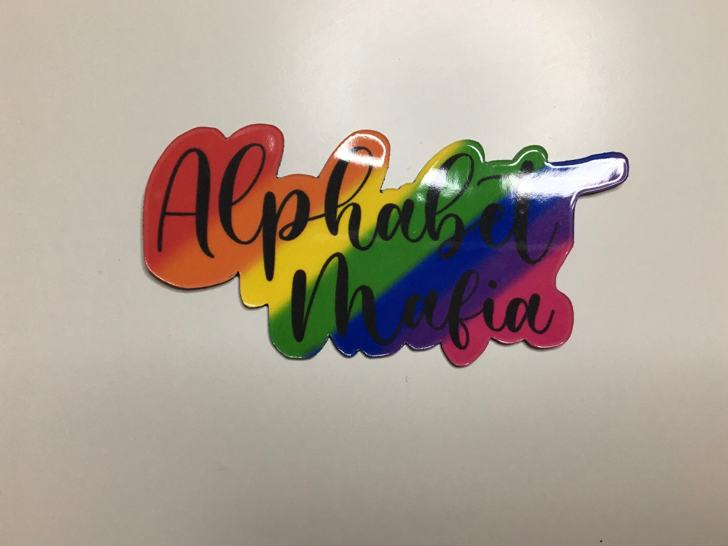 Alphabet Mafia Refrigerator magnet