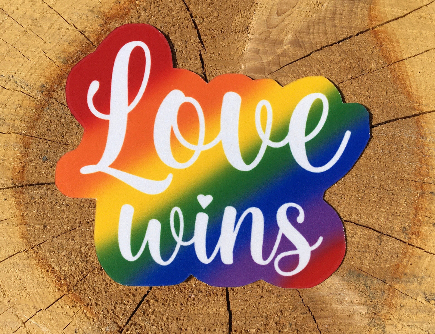 Gay Pride / Love Wins / Lesbian / Sticker