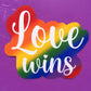 Gay Pride / Love Wins / Lesbian / Sticker