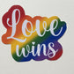 Gay Pride / Love Wins / Lesbian / Sticker