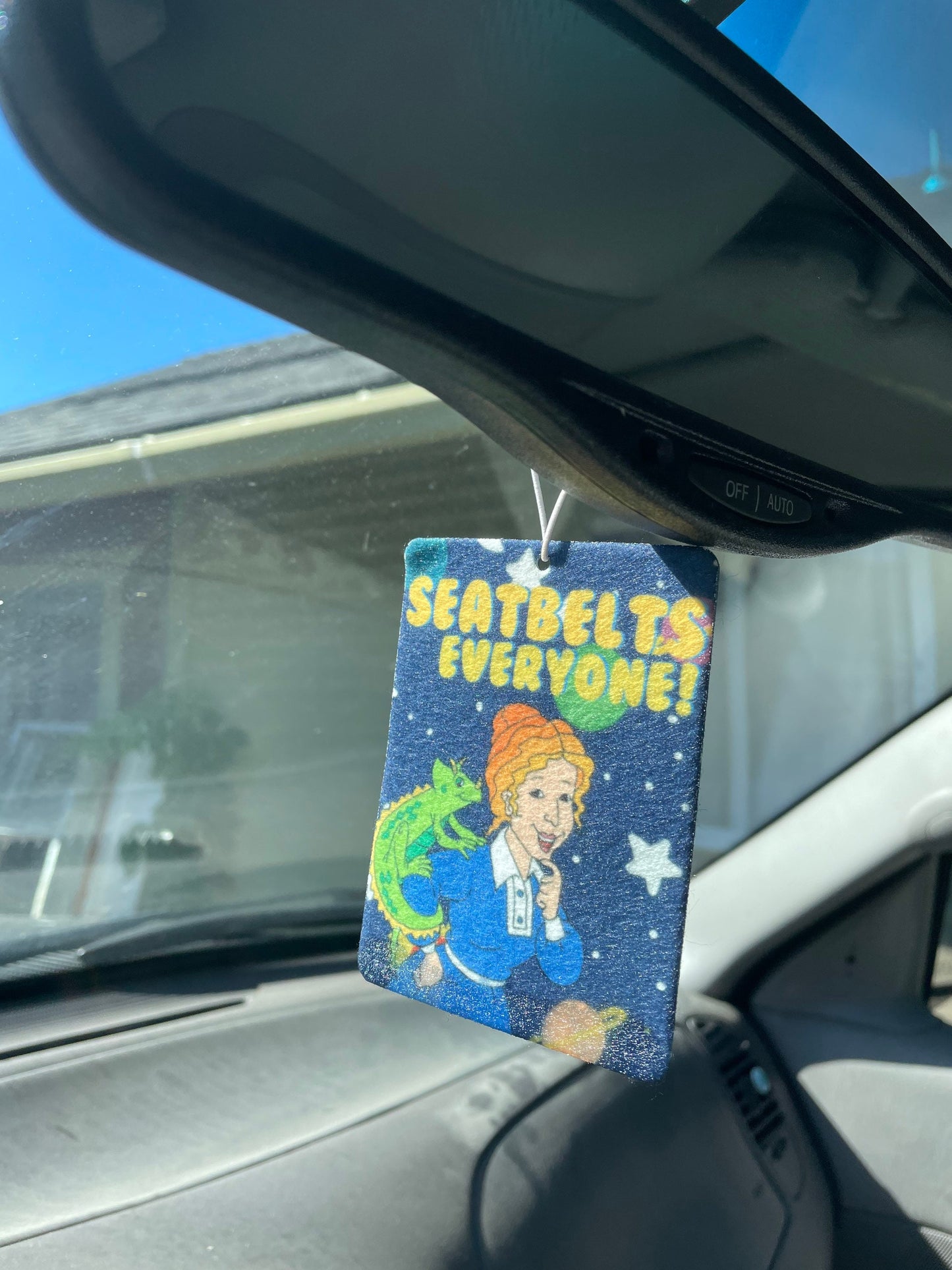 Miss Frizzle / Magic School Bus / Air Freshener / Car / Truck Air Freshener