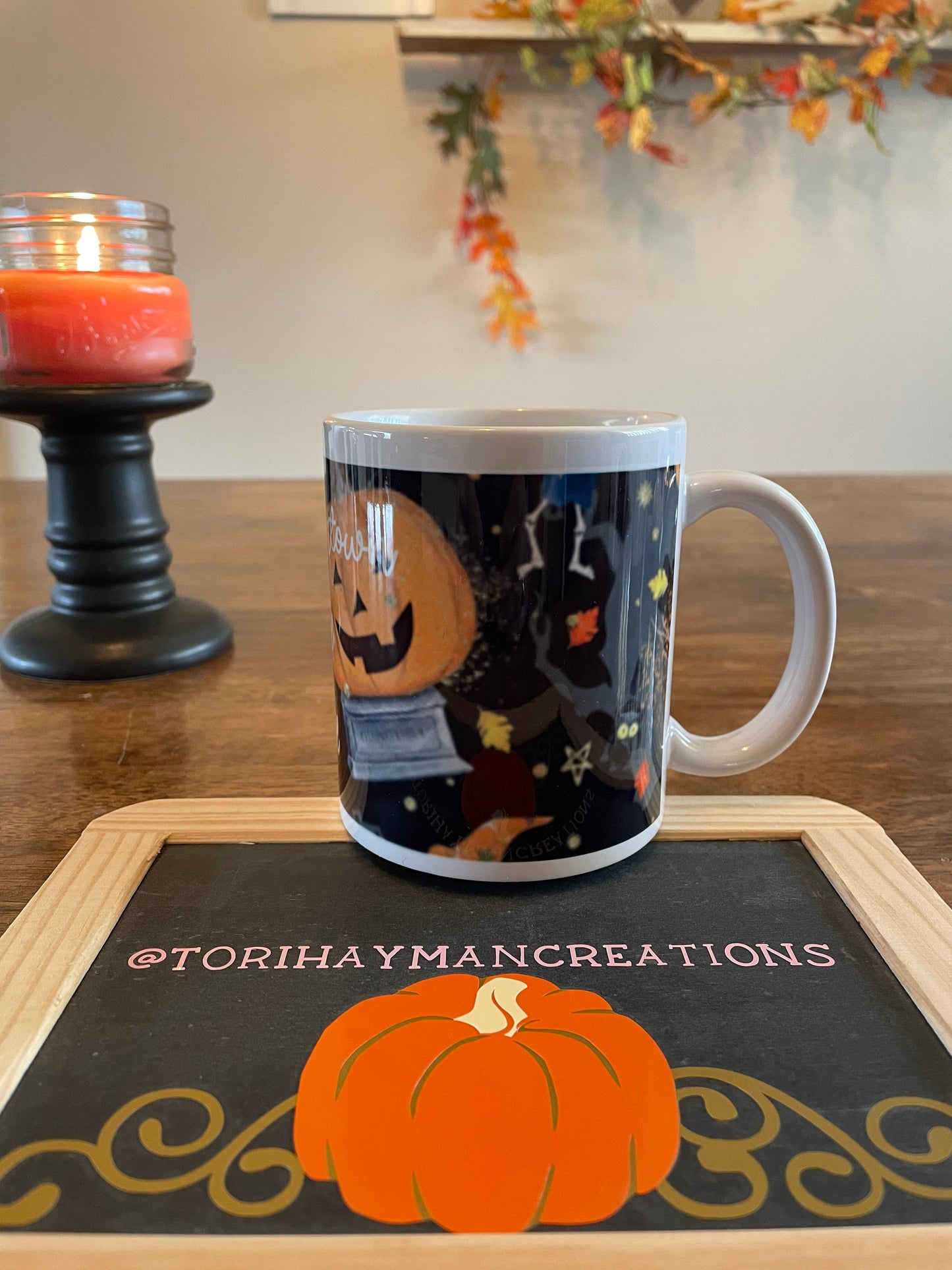 Halloweentown and Chill 11oz Coffee Mug/ Halloween Mug