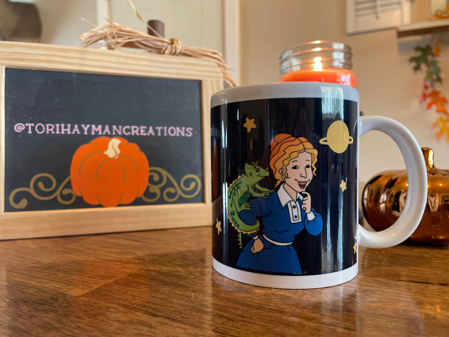 Miss Frizzle / Magic School Bus 11 oz. Coffee mug