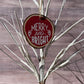 Merry and Bright / Handmade Christmas Ornament / rustic Gift