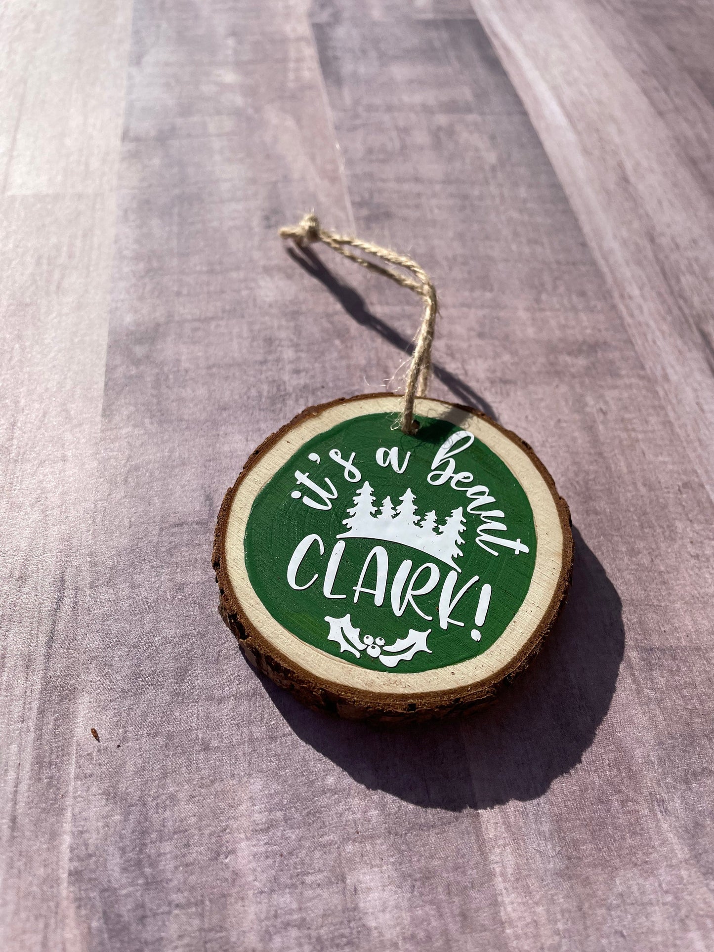 Christmas Vacation Ornament / Handmade Gift / Clark Griswold / Christmas Vacation