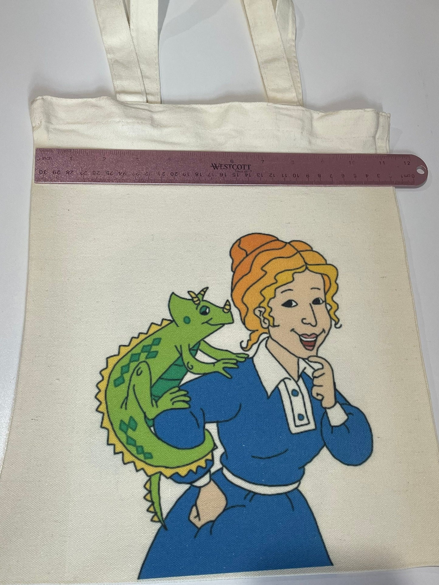 Miss Frizzle Canvas Tote Bag / School Bag / Back to School / Teacher’s Gift