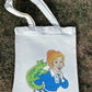 Miss Frizzle Canvas Tote Bag / School Bag / Back to School / Teacher’s Gift