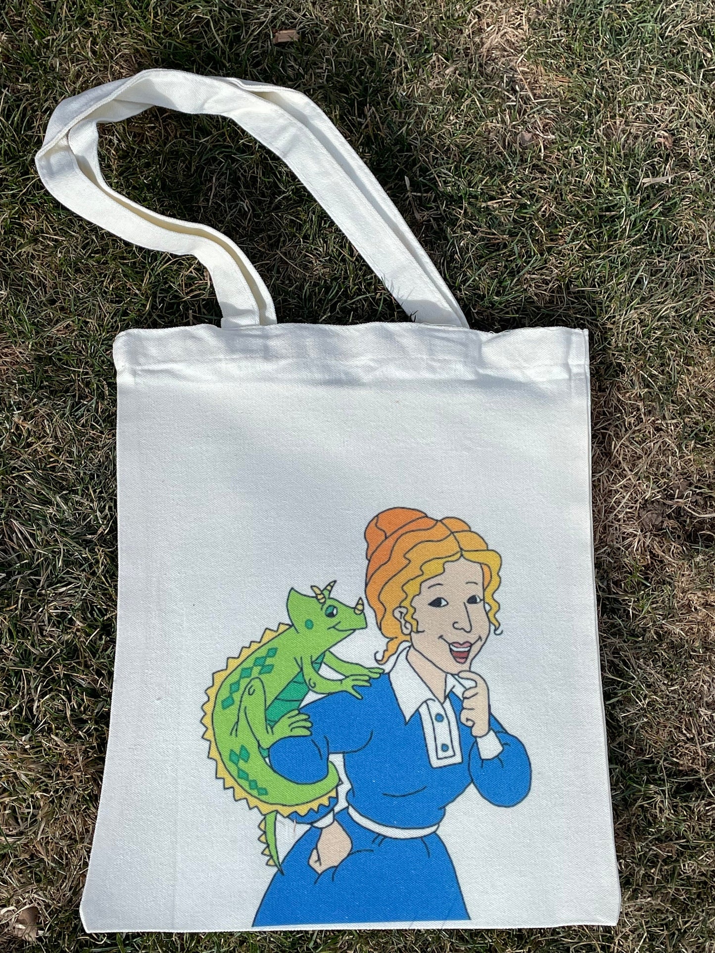 Miss Frizzle Canvas Tote Bag / School Bag / Back to School / Teacher’s Gift