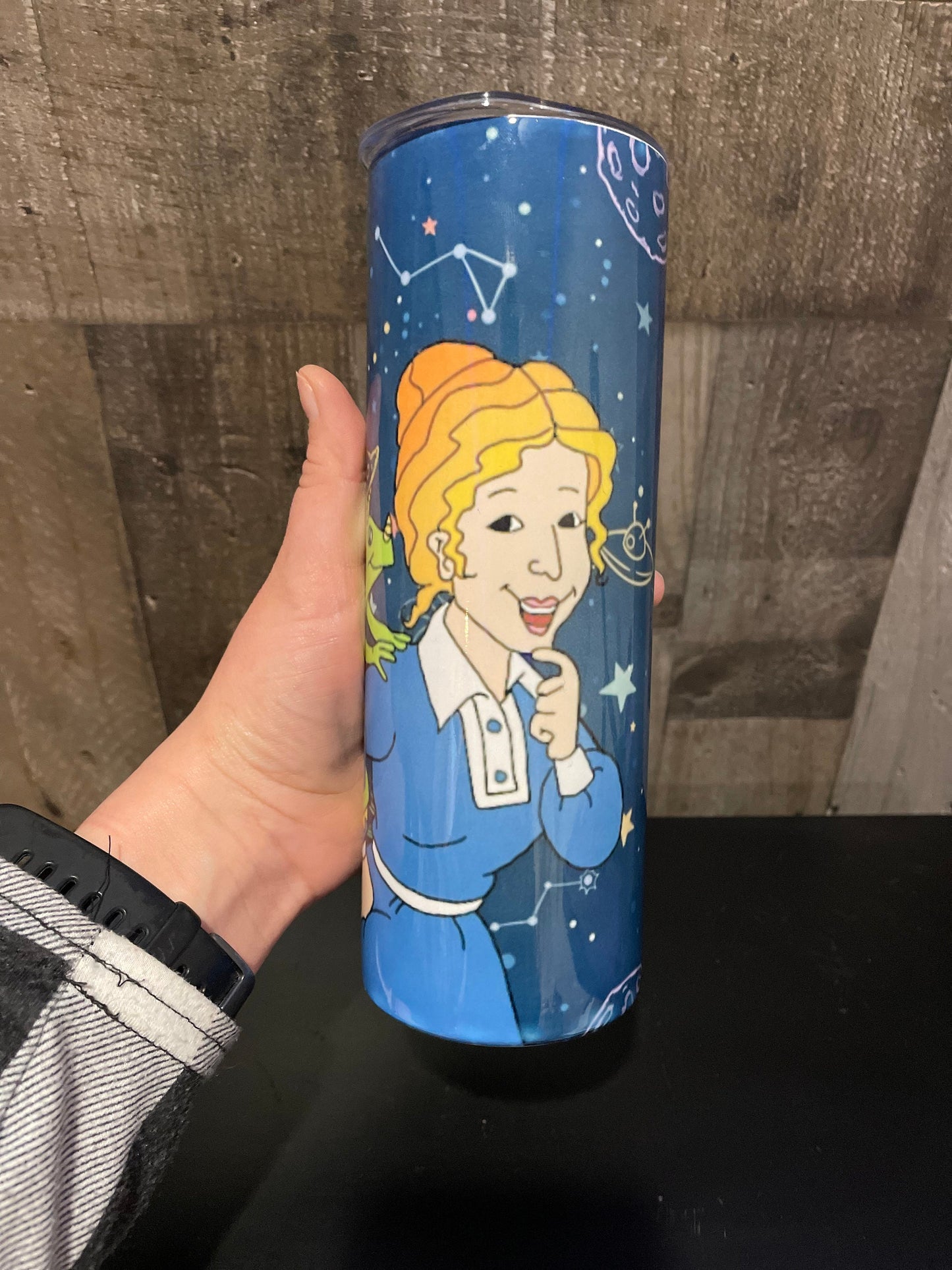 Miss Frizzle 20 oz Skinny Tumbler / Coffee Mug / Thermal Coffee Mug / Teacher’s Gift