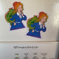 Miss Frizzle Fridge Magnet / Miss Frizzle Magic School Bus / Miss Frizzle Magnet Set / Two Pack / Teacher Gift