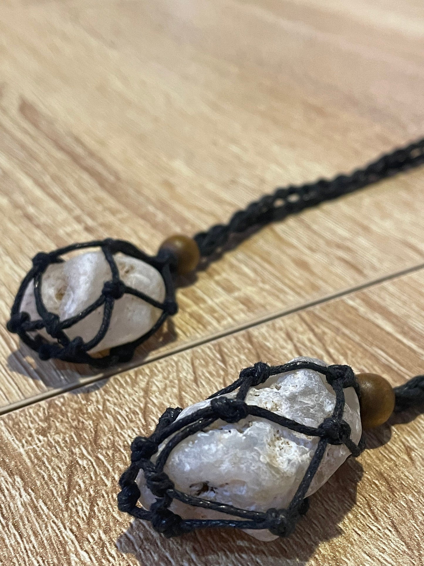 Raw Agate Crystal Necklace / Raw Necklace / Crystal Necklace / Sustainably Sourced Necklace