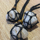 Raw Agate Crystal Necklace / Raw Necklace / Crystal Necklace / Sustainably Sourced Necklace