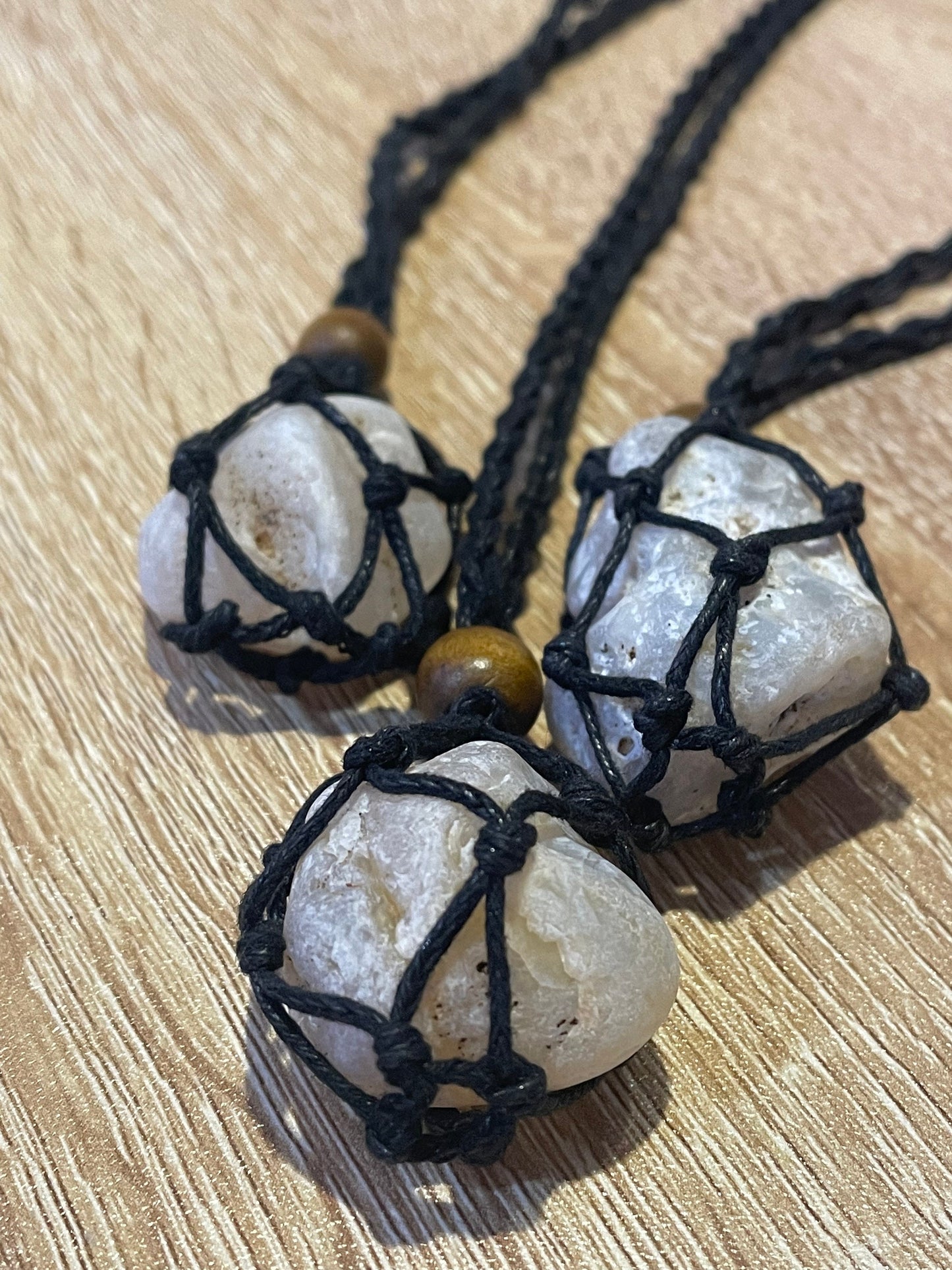 Raw Agate Crystal Necklace / Raw Necklace / Crystal Necklace / Sustainably Sourced Necklace