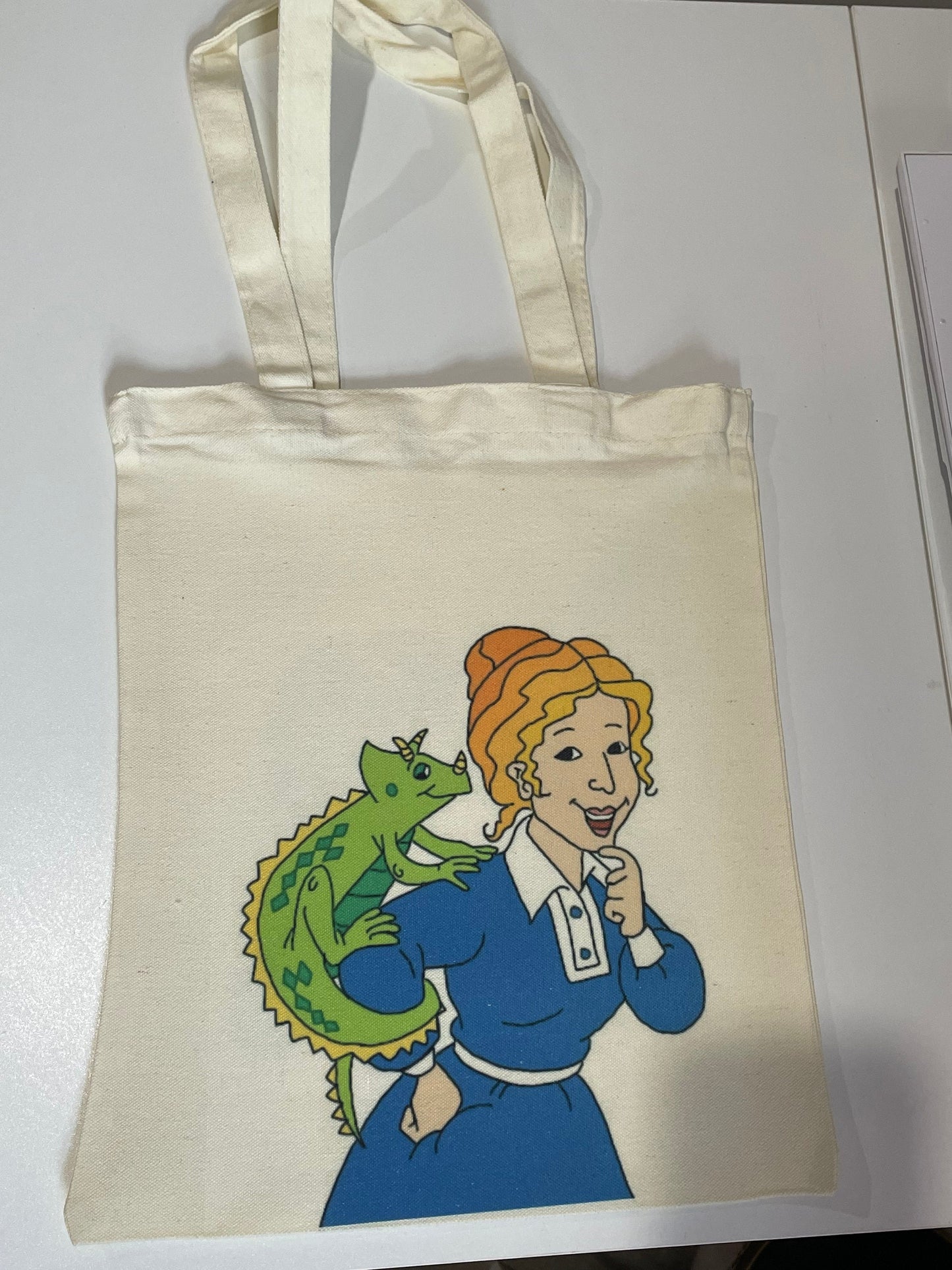 Miss Frizzle Canvas Tote Bag / School Bag / Back to School / Teacher’s Gift