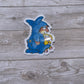 Little Critter Sticker / Just Go To Bed Sticker / 90s Nostalgia Sticker / Children’s Storybook Sticker