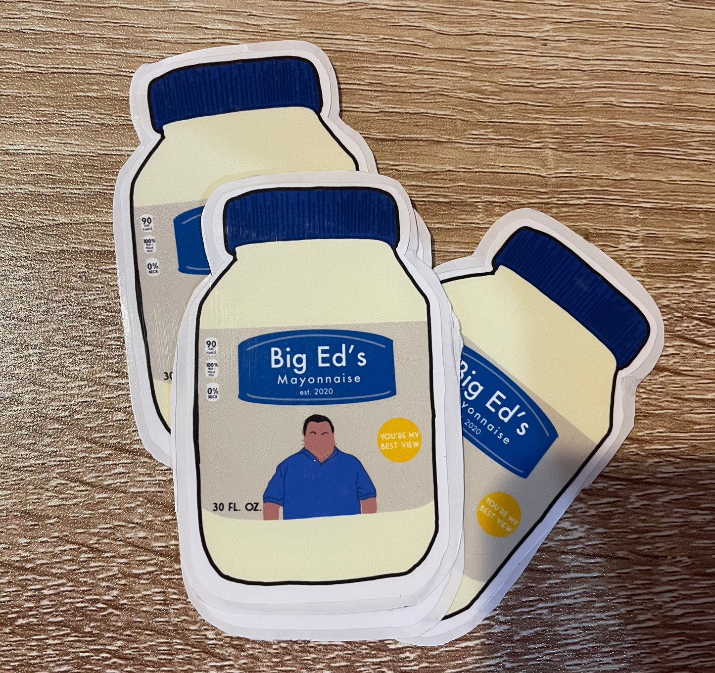 Big Ed / 90 Day Fiancé Sticker / Big Ed Mayo Sticker