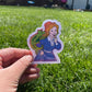 Miss Frizzle Sticker / Magic School Bus Sticker / Teacher’s Gift/ 90s Nostalgia Sticker