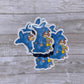 Little Critter Sticker / Just Go To Bed Sticker / 90s Nostalgia Sticker / Children’s Storybook Sticker