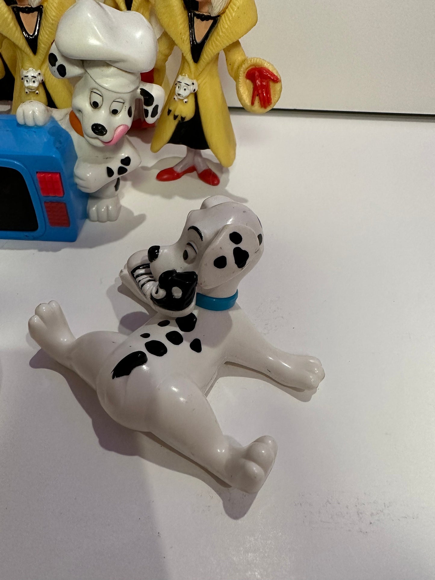 101 Dalmatians Figures / 1996 Happy Meal Toys / McDonald’s Happy Meal Toys / 101 Dalmatians Flip Car Toy Lot / Vintage Disney Happy Meal Toy