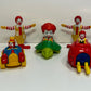 Ronald McDonald Happy Meal Lot of 5 / Happy Meal Toys / McDonald’s Happy Meal / 1989 / 1993 McDonald’s Toys / Ringleader Ronald