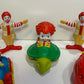 Ronald McDonald Happy Meal Lot of 5 / Happy Meal Toys / McDonald’s Happy Meal / 1989 / 1993 McDonald’s Toys / Ringleader Ronald