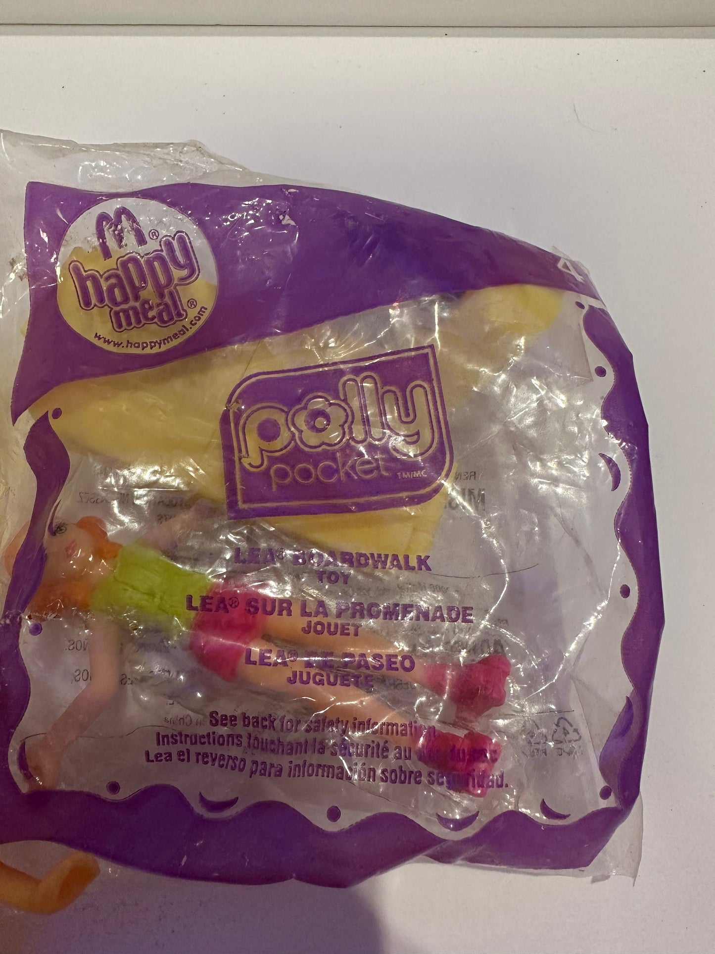 Polly Pocket Set of 3 / 2008 Polly Pockets / McDonald’s Happy Meal Toys / Polly Pockets