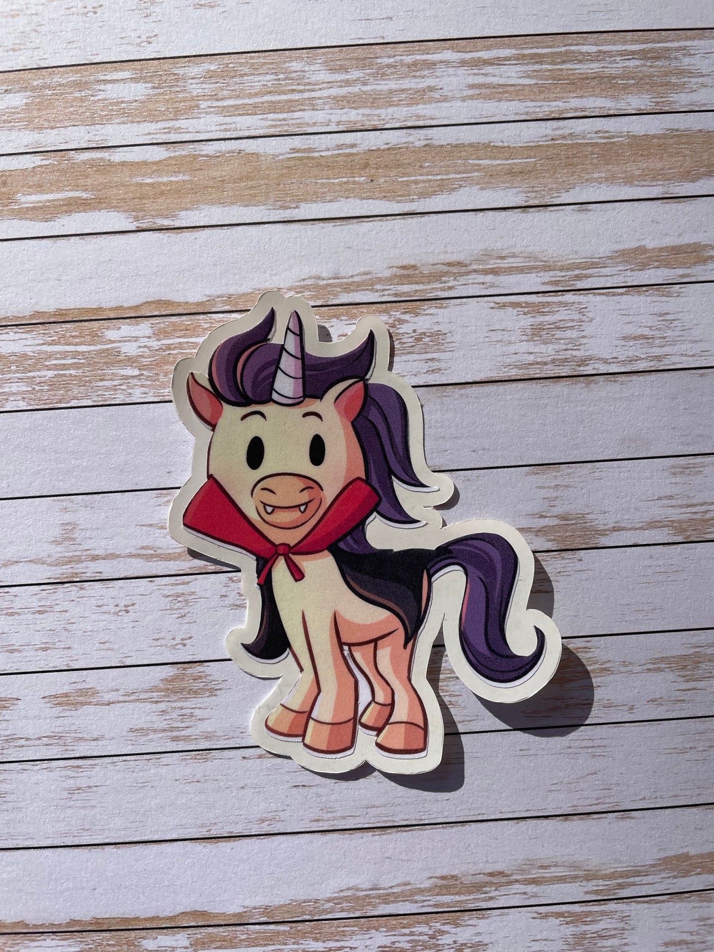 Halloween Unicorn Stickers / Unicorn Sticker Pack / 5 Pack of Stickers