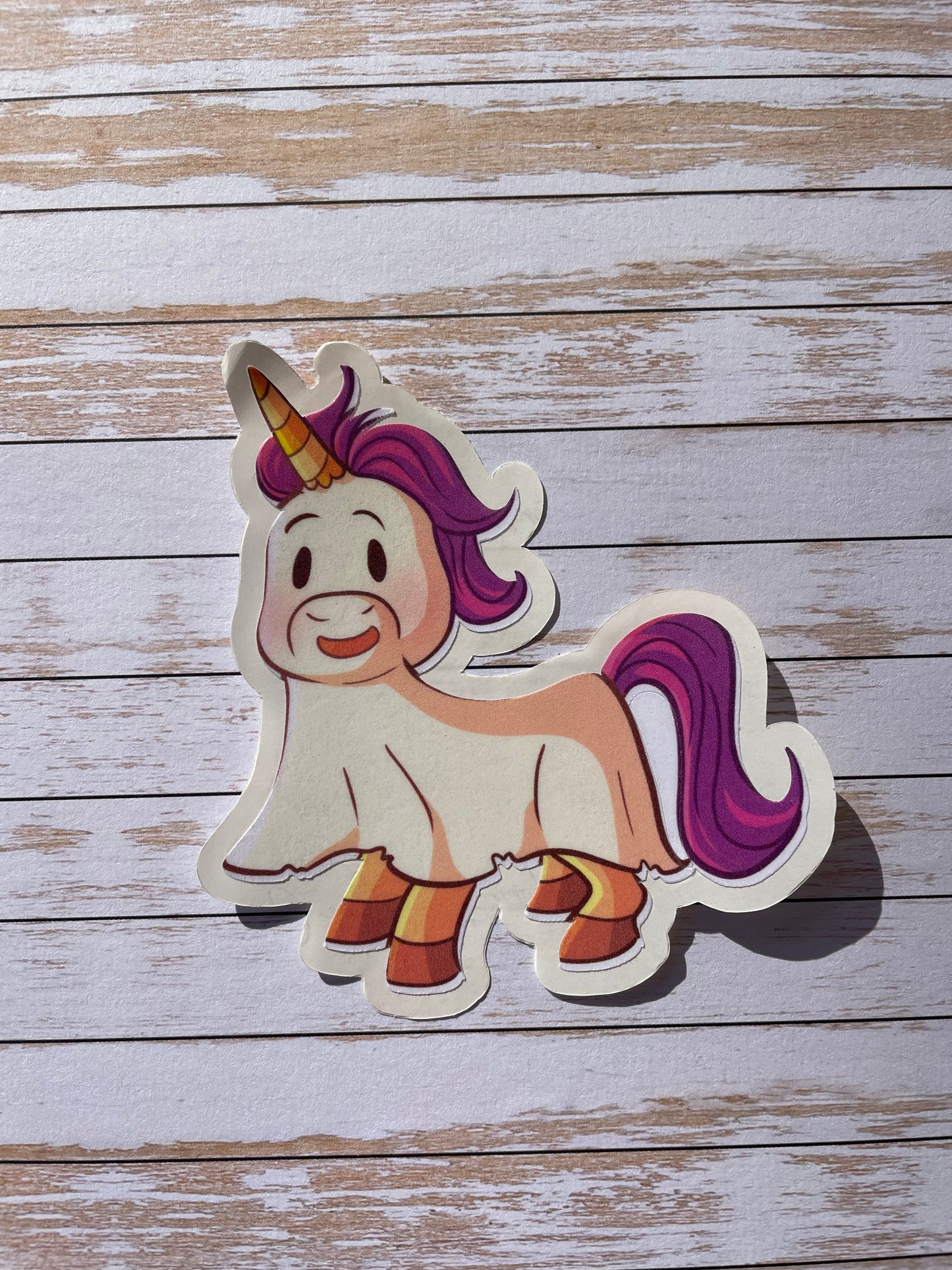 Halloween Unicorn Stickers / Unicorn Sticker Pack / 5 Pack of Stickers