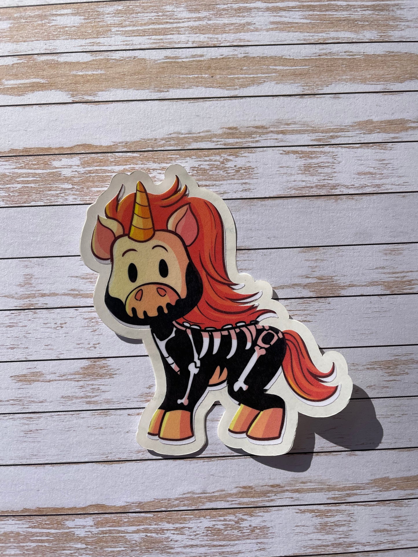 Halloween Unicorn Stickers / Unicorn Sticker Pack / 5 Pack of Stickers