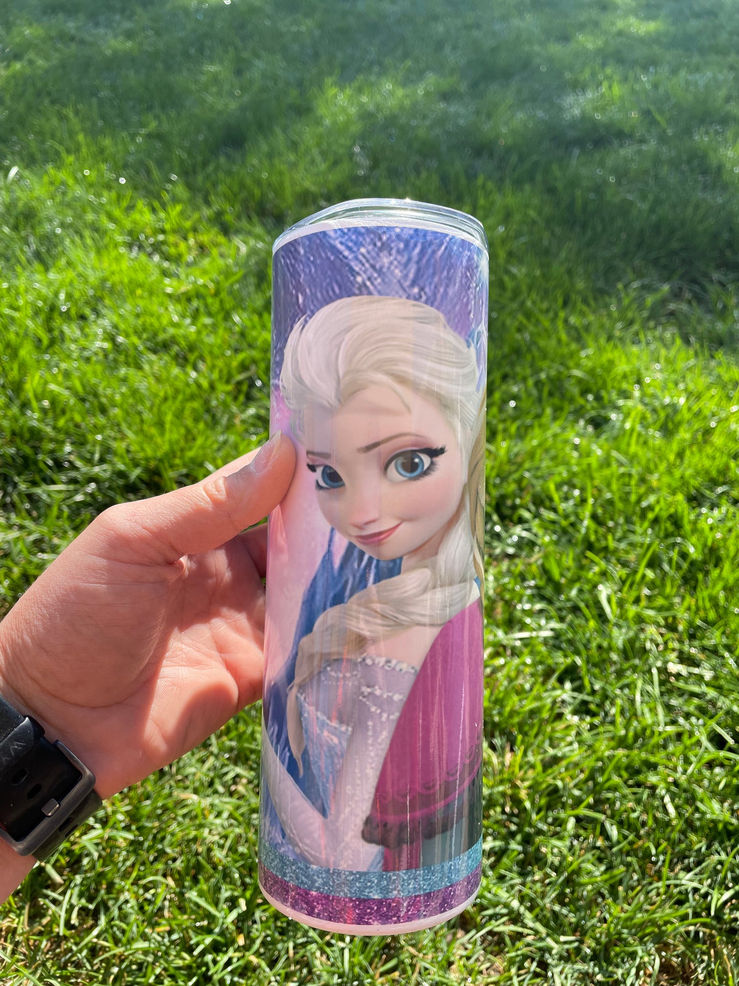 20 oz. Skinny Frozen Tumbler / Ana and Elsa Tumbler