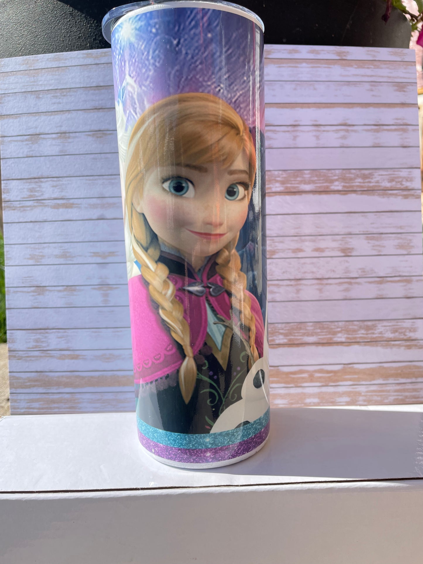 20 oz. Skinny Frozen Tumbler / Ana and Elsa Tumbler